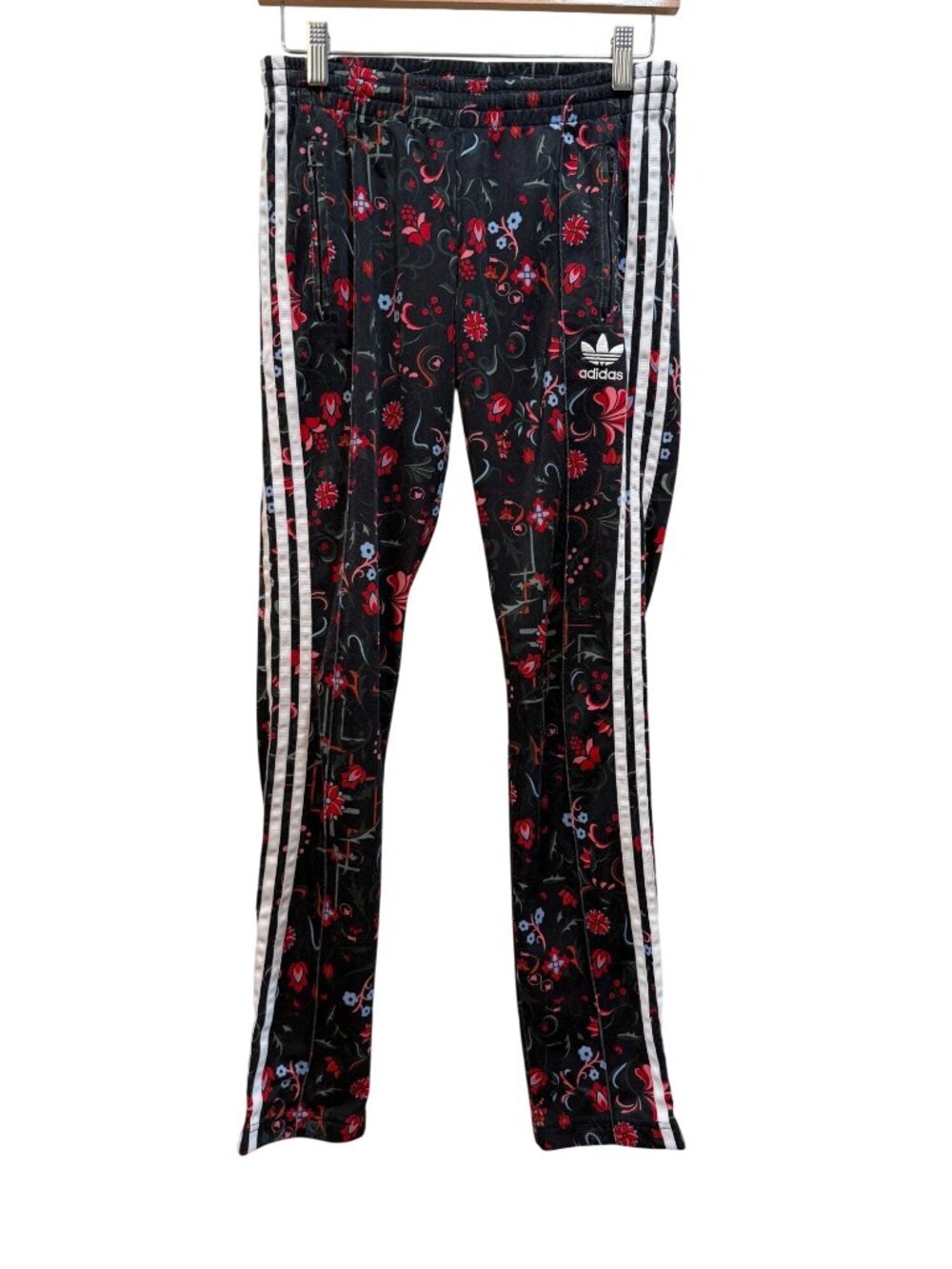 Adidas Originals Moscow Floral Russian Folk Art Rare Trefoil Track Pants XS - Picture 3 of 8